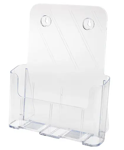 77001 estantería para libros 1 estanterías Transparente - Imagen 1