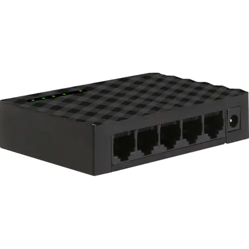 GES5000 No administrado Gigabit Ethernet (10/100/1000) Negro - Imagen 4