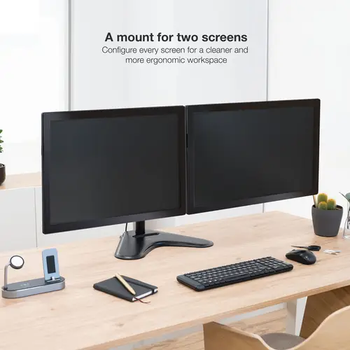 DB1702TN-B soporte para monitor 81,3 cm (32") Negro Escritorio - Imagen 6