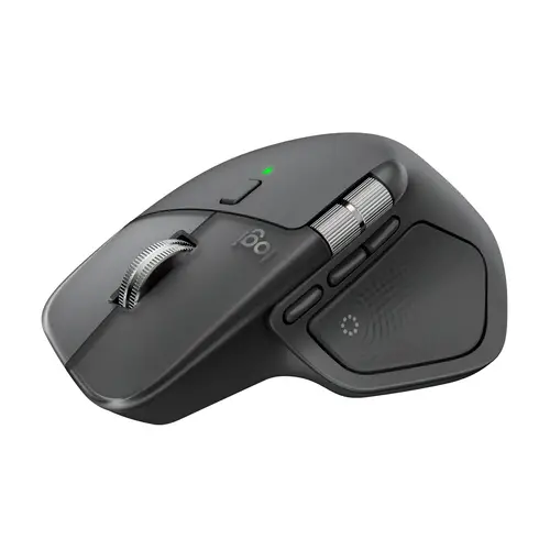 MX Master 4, ratón inalámbrico ergonómico con respuesta háptica avanzada, desplazamiento ultrarrápido, carga USB-C, Bluetooth, Windows, macOS grafito - Imagen 14