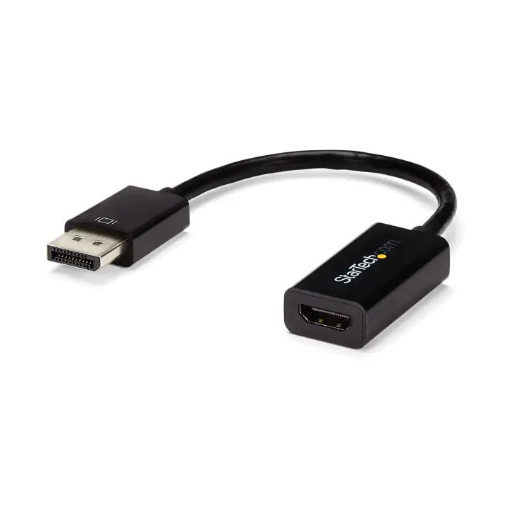 Conversor de Vídeo DisplayPort a HDMI con Audio  Adaptador Activo DP 1.2 para Ordenadores de Sobremesa/Laptops  4K @ 30Hz