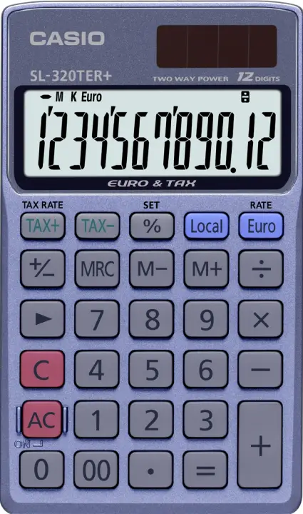 SL-320TER+ calculadora Bolsillo Calculadora básica Azul - Imagen 1