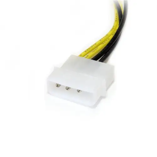 Cable de 15cm Adaptador de Alimentación de LP4 a PCI Express PCIe de 8 Pines para Tarjeta Gráfica - Imagen 3