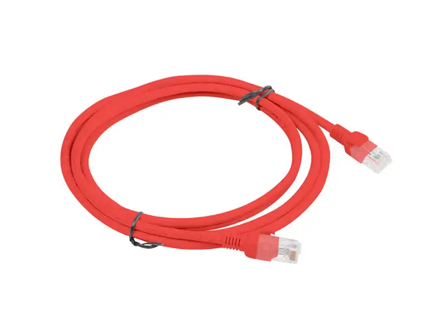 PCU6-10CC-0200-R cable de red Rojo 2 m Cat6 U/UTP (UTP)