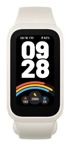 Smart Band 9 Active TFT Pulsera de actividad 3,73 cm (1.47") Beige, Blanco - Imagen 1