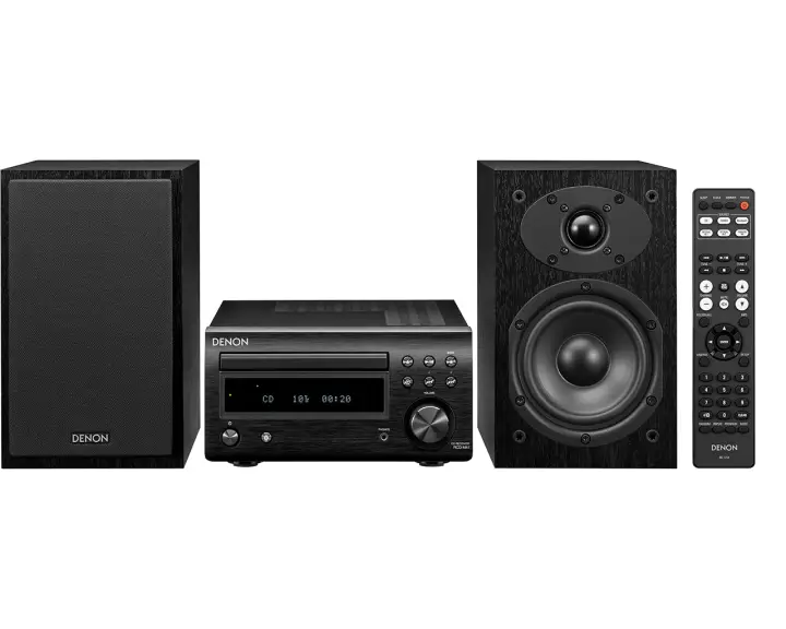 D-M41 Minicadena de música para uso doméstico 60 W Negro