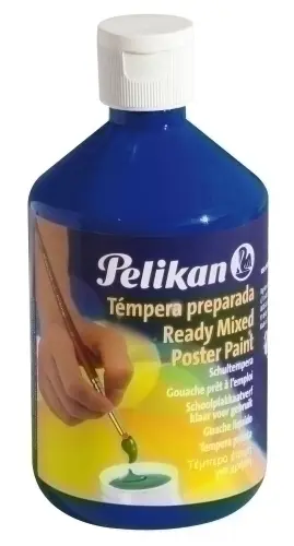 TEMPERA PELIKAN LIQ.500ml 742/500L AZUL