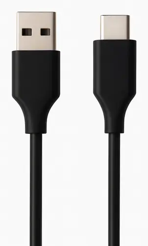 EC1130 cable USB USB 2.0 1 m USB A USB C 0,48 Gbit/s 60 W Negro - Imagen 1