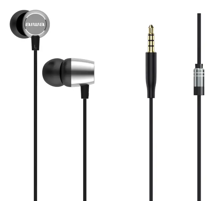 ESTM-20SL auricular y casco Auriculares Alámbrico Dentro de oído Llamadas/Música/Deporte/Uso diario Plata