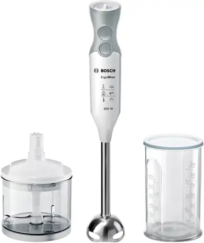 ErgoMixx MSM66120 Batidora de inmersión 600 W Gris, Blanco - Imagen 1
