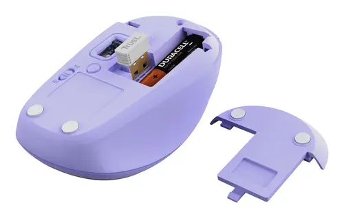 Yvi+ ratón Universal Ambidextro RF Wireless + Bluetooth Óptico 1600 DPI - Imagen 4