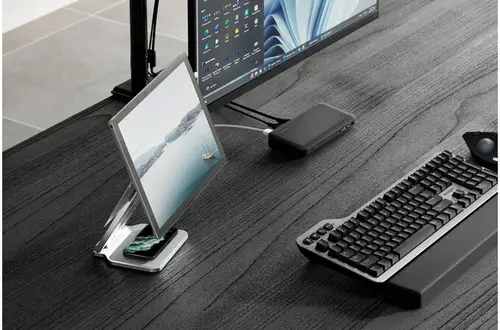 K58277WW mueble y soporte para dispositivo multimedia Platino Tableta Carro para administración de tabletas - Imagen 12