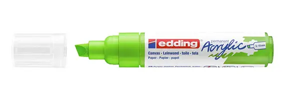 5000 Acrylic Marker Broad marcador permanente Punta de cincel Verde 1 pieza(s)