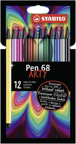 Pen 68 ARTY rotulador Multicolor 12 pieza(s) - Imagen 1