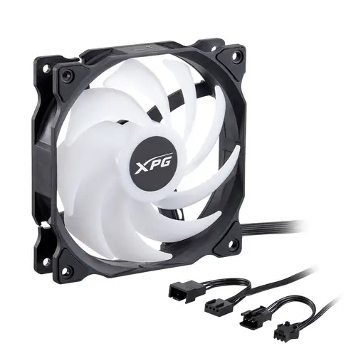 VENTO R 120 ARGB PWM Carcasa del ordenador Ventilador 12 cm Negro 1 pieza(s) - Imagen 3
