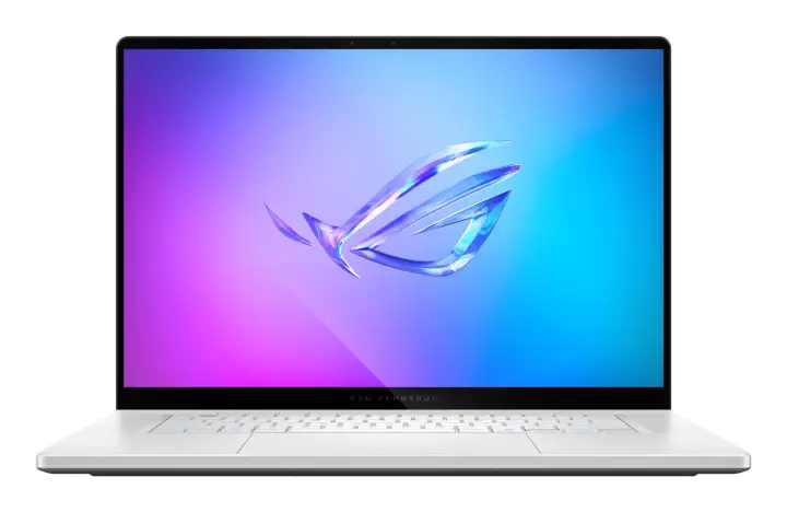 ROG Zephyrus G16 OLED GU605CP-QR008W - Ordenador Portátil Gaming de 16" WQXGA 240Hz (Intel Core Ultra 9 285H, 32GB RAM, 1TB SSD, NVIDIA RTX 5070 8GB, Windows 11 Home) Blanco Platino - Teclado QWERTY español