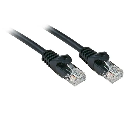 Rj45/Rj45 Cat6 3m cable de red Negro U/UTP (UTP) - Imagen 1
