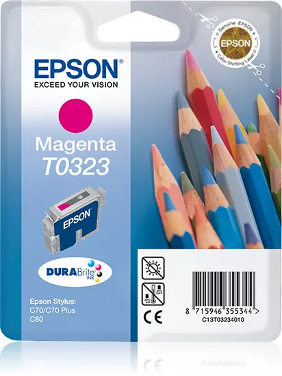 Pencils Cartucho T0323 magenta (etiqueta RF)