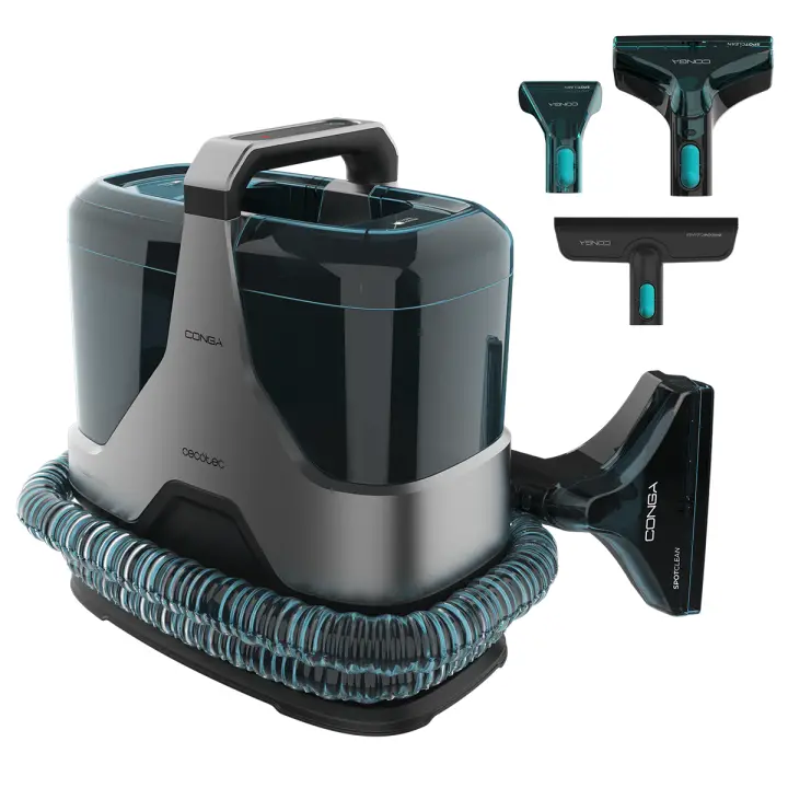 Conga 6000 Carpet&Spot Clean XXL Advance máquina de limpieza de alfombras Caminar-detrás Negro, Verde - Imagen 1