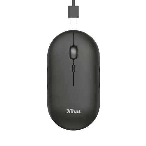 Puck ratón Oficina Ambidextro RF Wireless + Bluetooth Óptico 1600 DPI - Imagen 2