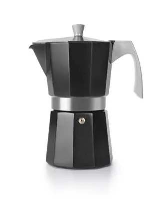Evva Cafetera italiana Negro