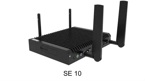 ThinkEdge SE10 Intel Atom® X6214RE 4 GB DDR4-SDRAM 256 GB SSD Windows 10 IoT Enterprise Mini PC Negro - Imagen 7
