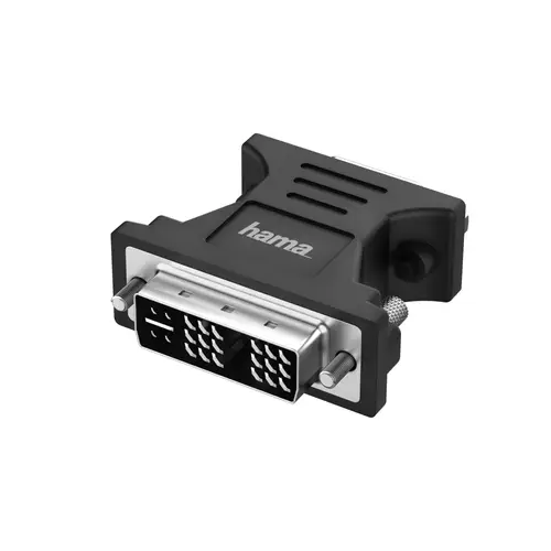 00200340 cambiador de género para cable DVI-I VGA (D-Sub) Negro - Imagen 1