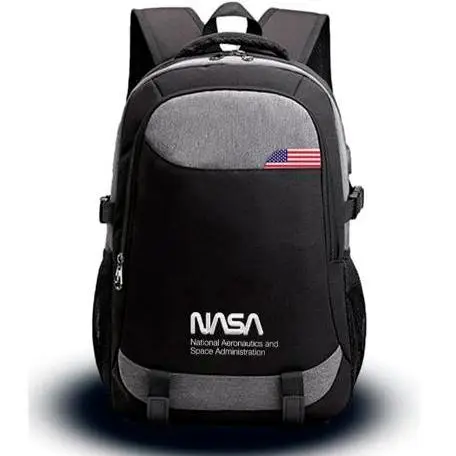MOCHILA NASA TRAVEL NEGRA