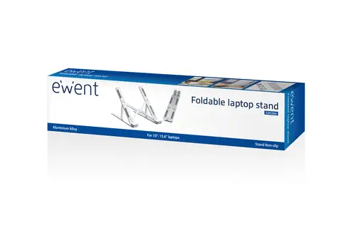 EW1266 soporte para ordenador portátil 39,6 cm (15.6") Plata - Imagen 3