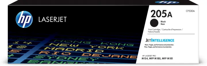 Cartucho de tóner Original LaserJet 205A negro