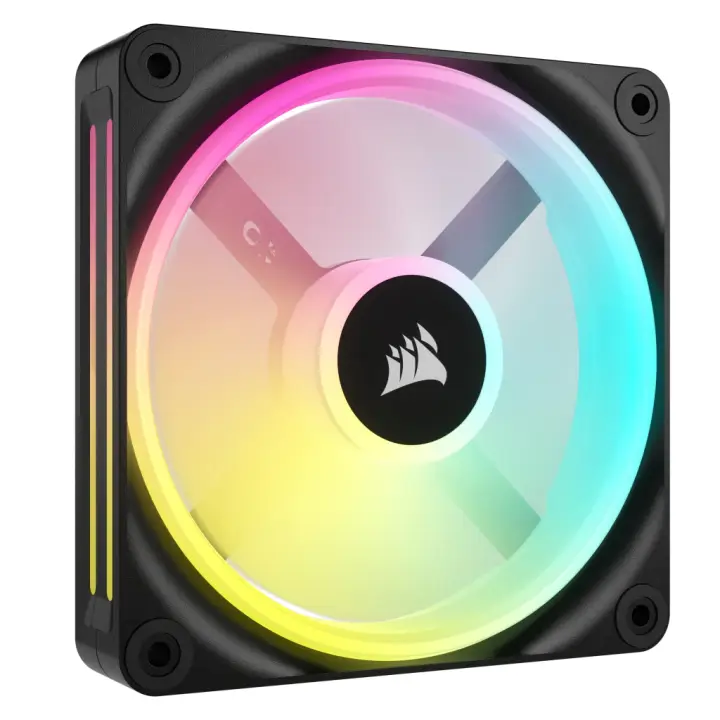 CUE LINK QX120 RGB Carcasa del ordenador Ventilador 12 cm Negro, Blanco 1 pieza(s)