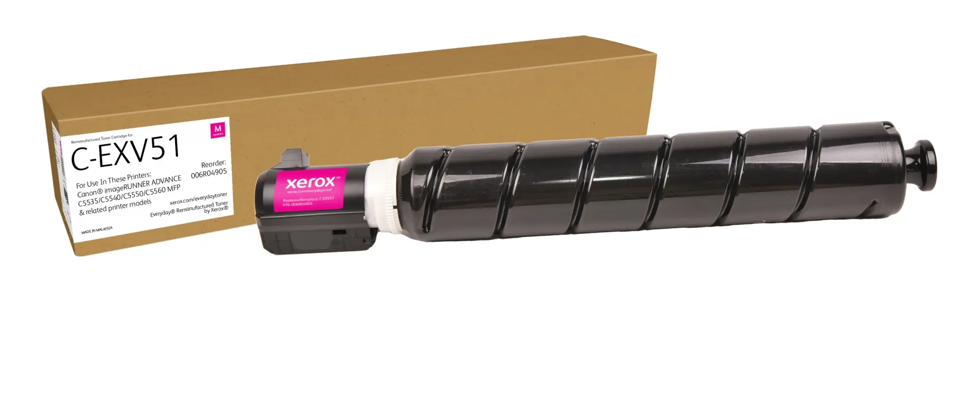 Remanufacturado Everyday Tóner Everyday Magenta remanufacturado de Xerox es compatible con Canon C-EXV51 (0483C002), Capacidad estándar - Imagen 14