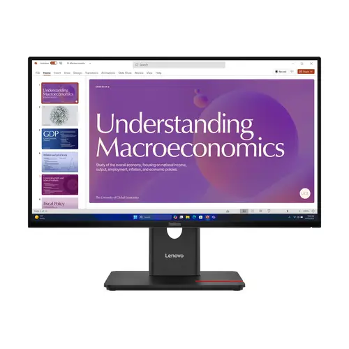 ThinkVision T24D-40 pantalla para PC 60,5 cm (23.8") 1920 x 1080 Pixeles Full HD LCD Negro - Imagen 1