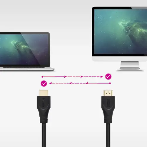 Cable HDMI V1.4 CCS, A/M-A/M, Negro, 5m - Imagen 4