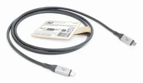 Cable USB4 80 Gbps Thunderbolt 5 240 W USB Type-C, certificado por USB-IF, 1,5 metros - Imagen 2