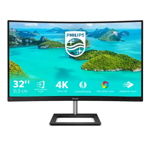 E Line 328E1CA/00 LED display 80 cm (31.5") 3840 x 2160 Pixeles 4K Ultra HD LCD Negro - Imagen 2