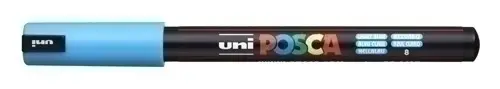 ROTUL.UNI-POSCA PC-1MR AZUL CLARO