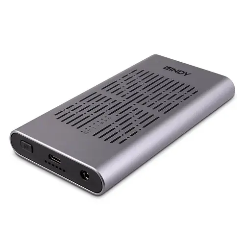 43382 caja para disco duro externo Caja externa para unidad de estado sólido (SSD) Plata M.2 - Imagen 1