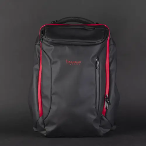 Drakkar KX DK RAGNARR 17' GAMING BACKPAC 43,2 cm (17") Mochila Negro, Rojo - Imagen 8
