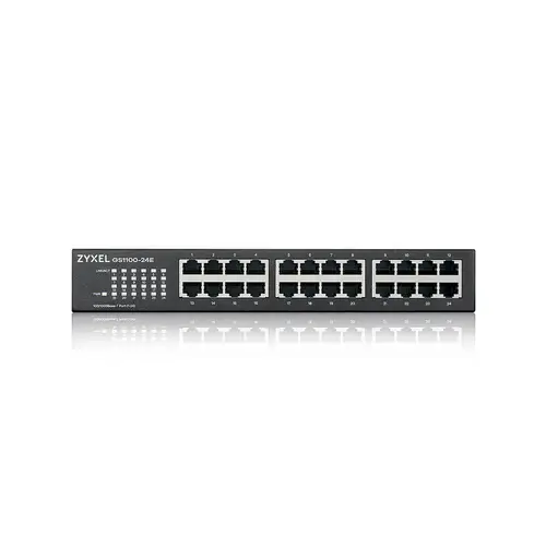 GS1100-24E No administrado Gigabit Ethernet (10/100/1000) Negro - Imagen 3