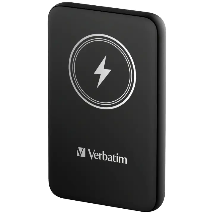 Charge 'n' Go Polímero de litio 10000 mAh Cargador inalámbrico Negro