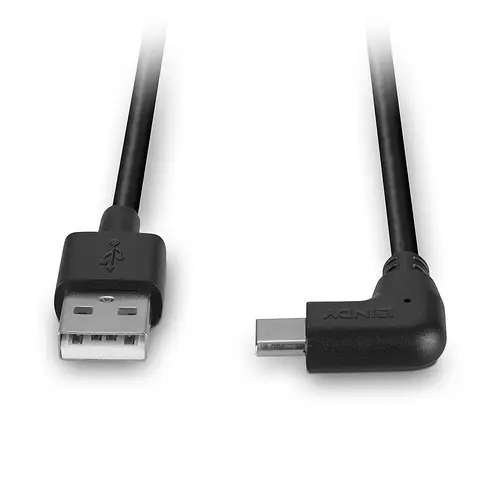 32000 cable USB USB 2.0 0,5 m USB A USB C Negro - Imagen 4