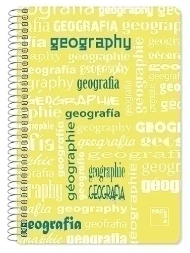 BLOCK PACSA ASIGNAT. 4º 80h CD.4 GEOGRAF - Pack de 4 unidades