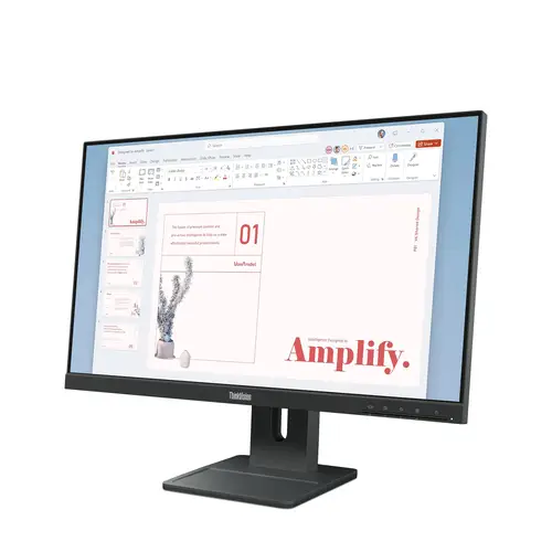 ThinkVision E24-40 pantalla para PC 60,5 cm (23.8") 1920 x 1080 Pixeles Full HD LCD Negro - Imagen 2
