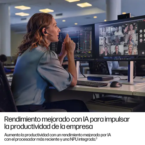 EliteDesk 8 Mini G1i Desktop AI PC Intel Core Ultra 5 235 16 GB DDR5-SDRAM 512 GB SSD Windows 11 Pro Mini PC - Imagen 4
