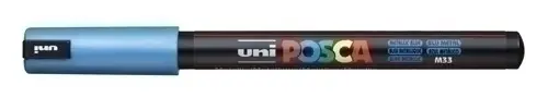 ROTUL.UNI-POSCA PC-1MR AZUL METALICO