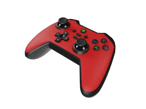 Mangan 400 Rojo Bluetooth Gamepad Analógico/Digital Android, MAC, Nintendo Switch, PC, iOS - Imagen 3