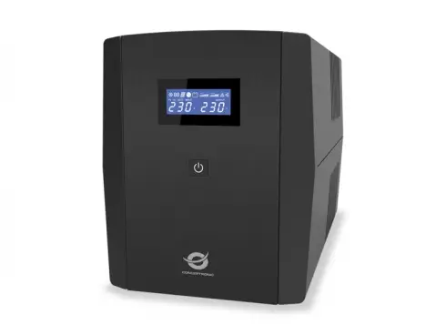 ZEUS03E sistema de alimentación ininterrumpida (UPS) Línea interactiva 1,2 kVA 720 W 6 salidas AC