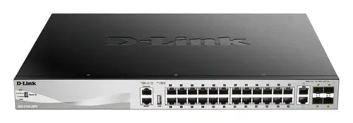 DGS-3130-30PS/E switch Gestionado L3 Gigabit Ethernet (10/100/1000) Energía sobre Ethernet (PoE) Gris - Imagen 2