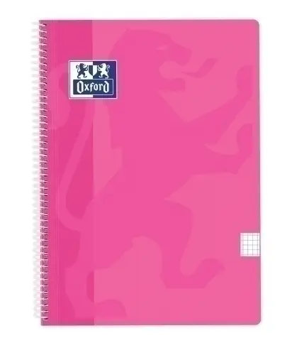 BLOCK OXF.SCH.PP Fº 80h CD.4 FUCSIA PAST - Pack de 5 unidades